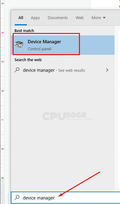Windows System Interrupts High CPU Fixing through Device Manager