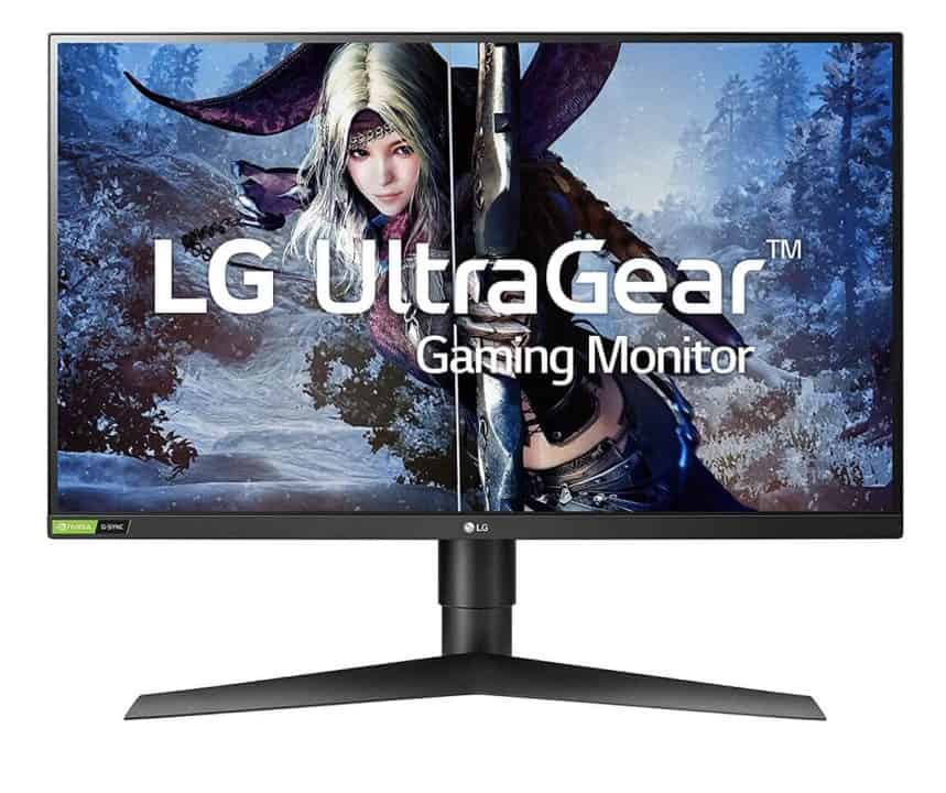 LG 27GL83A-B 27 Inch Best affordable 144Hz with NVIDIA G-SYNC